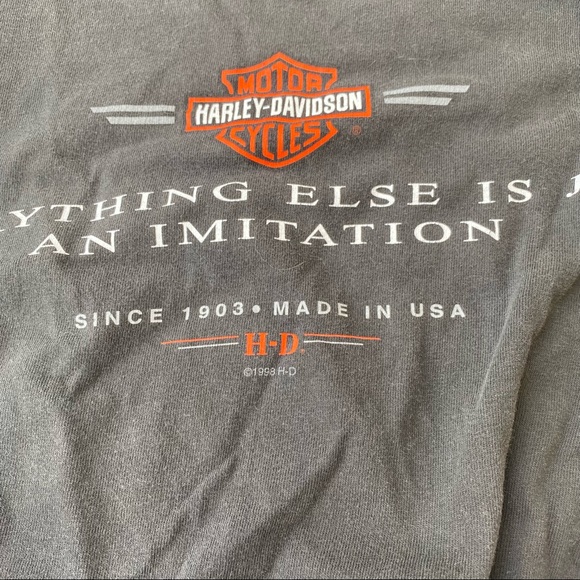 ‘98 Vintage Harley Davidson Tee - Picture 2 of 5